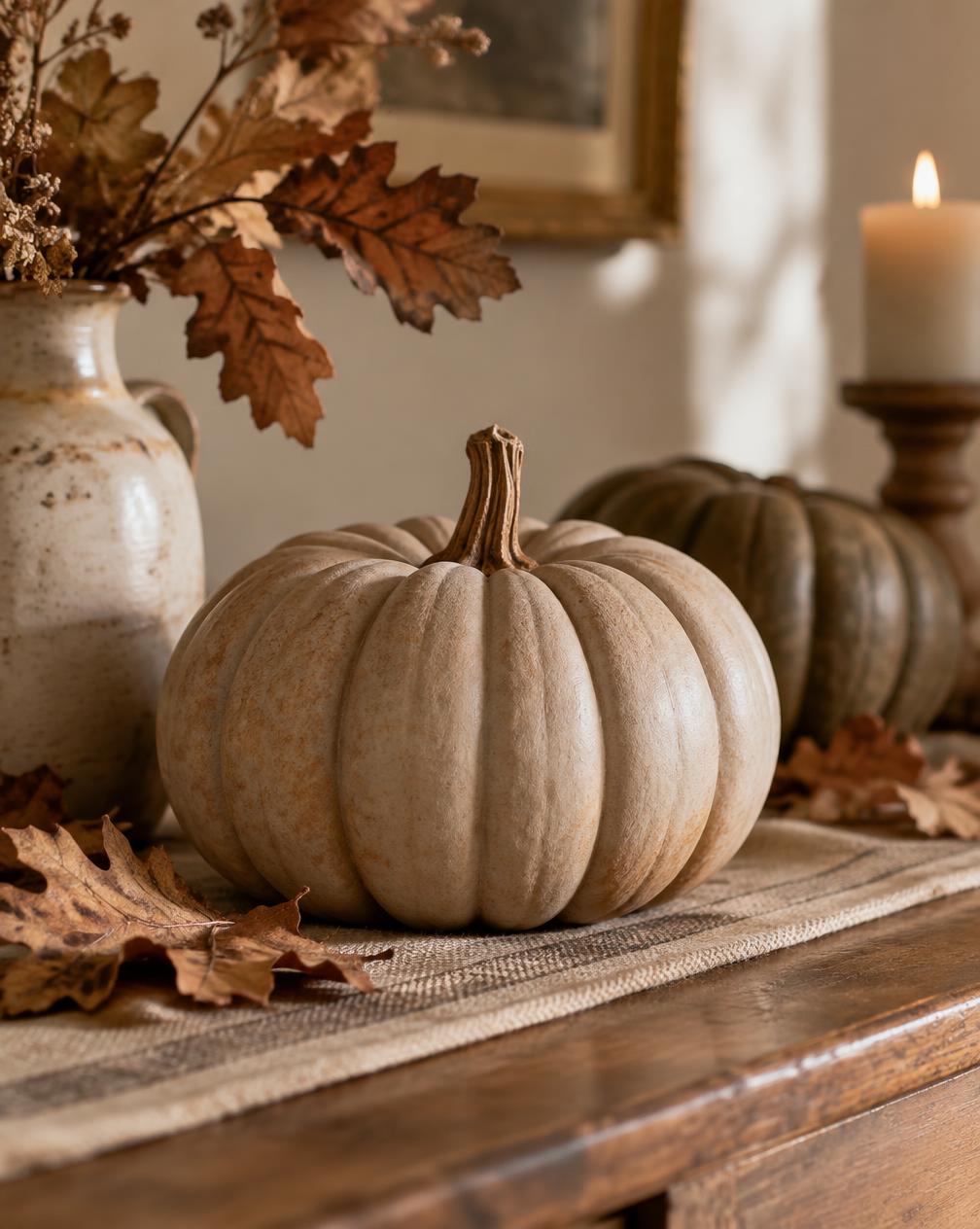 Heirloom Ceramic Pumpkin
