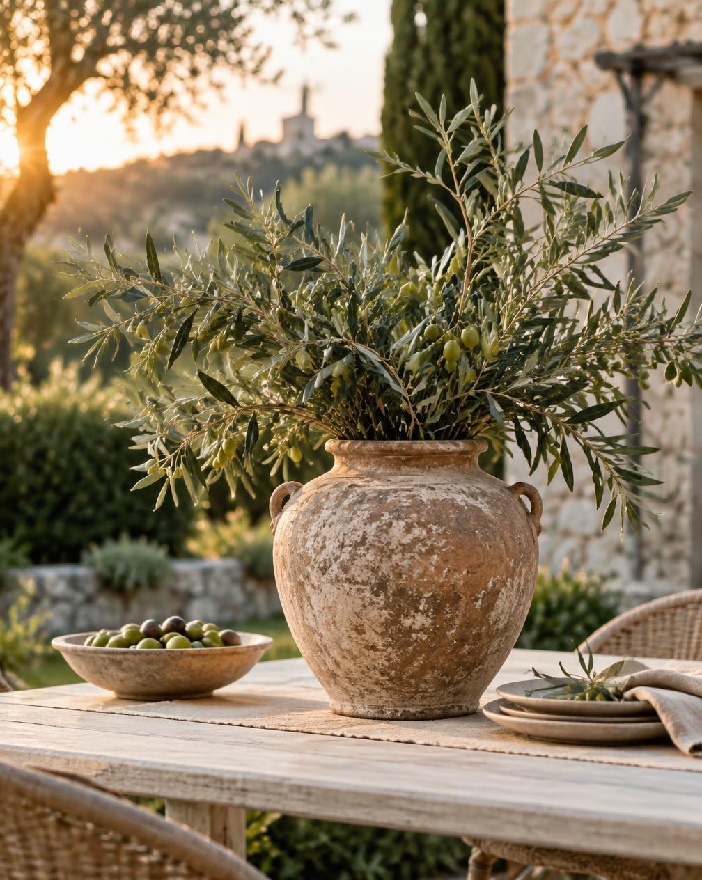 Olive Branch Centerpiece