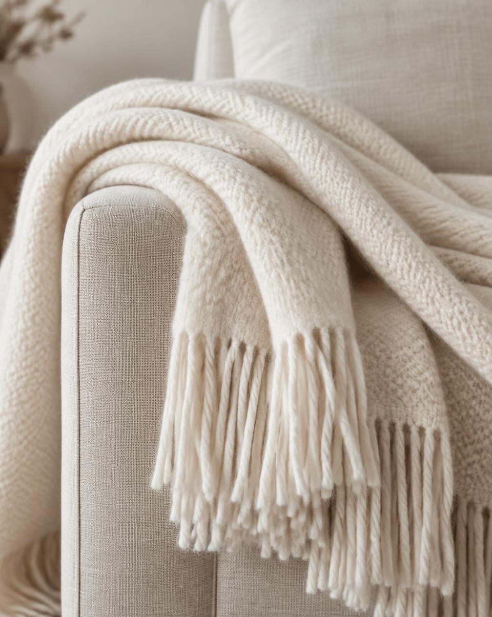 Merino Wool Throw